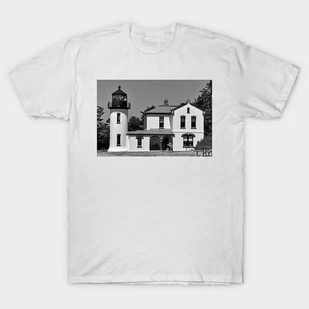 Admiralty Head Lighthouse T-Shirt by KirtTisdale